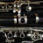 3 piece clarinet in padded case